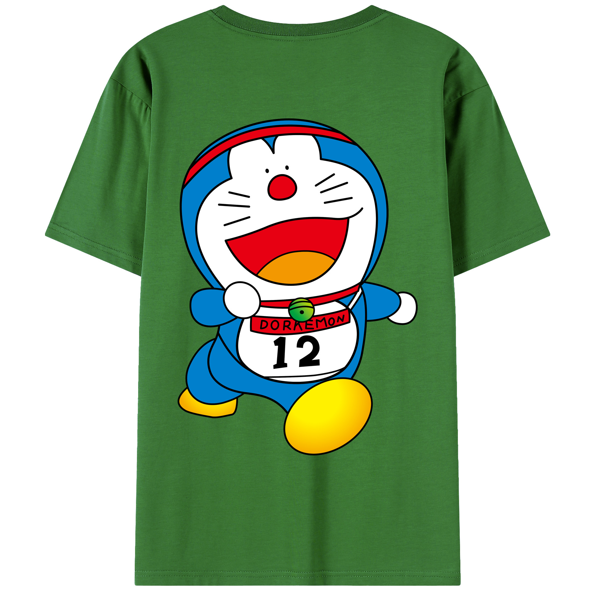 （画像用） ドラえもん Doraemon レディース半袖Tシャツ(バックプリント)